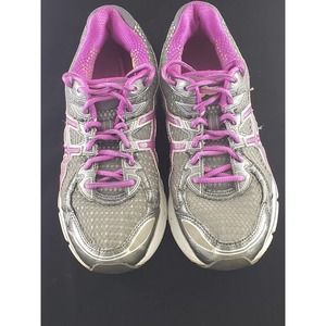 Asics womens duomax sz 8.5 GT-2170 sneakers gray and purple